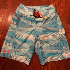 Boys youth underarmour bathing suit